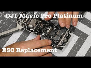 ESC upper logic board REPAIR - DJI Mavic Pro Platinum, PART 1