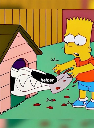 Bart Finds A Fierce Badger Living In The Doghouse