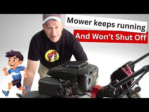 Lawn Mower WON'T SHUT OFF! No-Cost DIY FIX - Toro Recycler