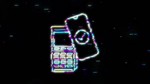 Contactless wireless pay sign logo. NFC technology. Motion graphics.