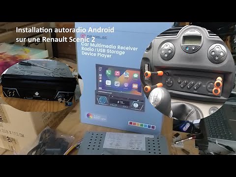 Installation d'une Autoradio Android gearlec 9807 sur une Renault Scenic 2