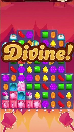 Candy Crush Level 9185 | Nightmarish Fire Skull Beaten in 38 Seconds! 💀🔥