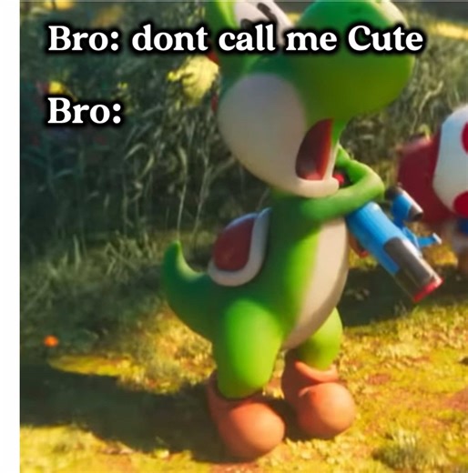 Yoshi's Cuteness in the Mario Movie