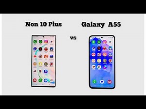 Samsung A55 vs Note 10 Plus | Speed Test