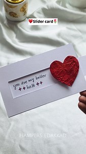 Oman Gift🇴🇲 on Instagram: "Slider card✨🌷🫶🏻🍃 #papercrafts #diy #slidercard #reelsvideo #cardtutorial"