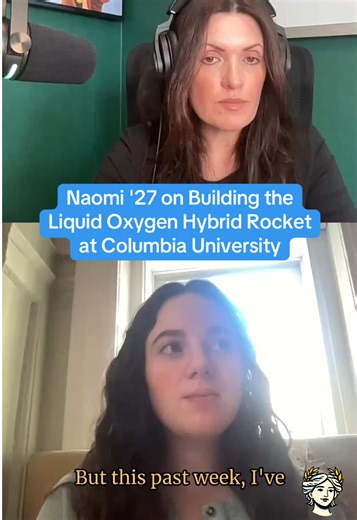 Naomi '27 on Building the Liquid Oxygen Hybrid Rocket