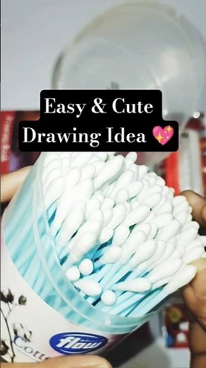 Easy & Cute Drawing Idea 💖 #tips #tricks #diy #artshorts #draw #drawing #shorts