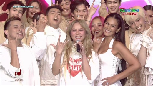 Game changer ang dance steps with #GForce and #IzaCalzado on the #ASAP stage! 🔥 #ASAPBack2gether #ASAP30 | ASAPOFFICIAL