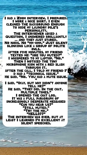 I had a Zoom interview. I prepared. I wore.. #jokes #storytime