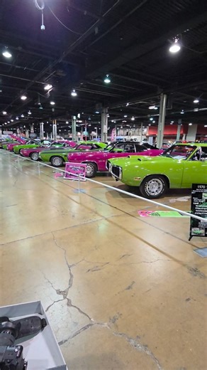 This was the Spring Fever display at @mcacn_show in 2025! It was a unique invitational that I think came out amazing! Have you ever seen a display like this? #mcacn #mcacn2025 #autoarchaeology #mopar #dodge #plymouth #musclecar | The Auto Archaeologist