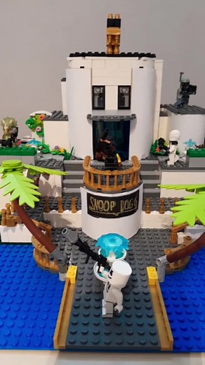 LEGO Fortnite Doggpound Build with Snoop Dogg