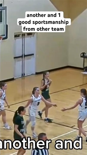 another and 1 and good sportsmanship from other team #basketball #and1