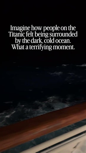 Titanic and the Dark Ocean #shorts