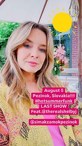 August 5 !!! Feat. @therealshelbyj Last show of the #hotsummerfunktour tickets thru link in bio! Or go to my website site www.candydulfer.com SimakZamok Pezinok, Slovakia | Candy Dulfer