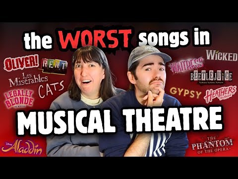 are these the worst songs in these musicals? | a stagey debate ft ‪@theatreislife‬