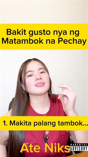 Matambok ba yan lodi?🌸🫵🏻😂 #ateniks #idol #fblifestyle | Ate Niks (idol)