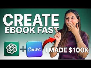 Create eBook for FREE with Canva + ChatGPT (Beginner Friendly)