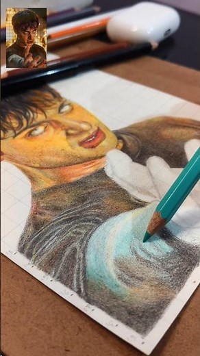 Will byers Drawing from stranger things #art #shorts #strangerthings