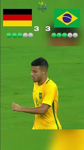 One Kick Changed Everything 😮 Brazil vs Germany | Penalty Shootout Drama
