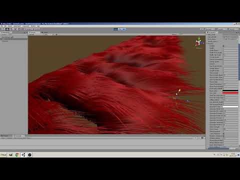 Unity GPU hair simulation