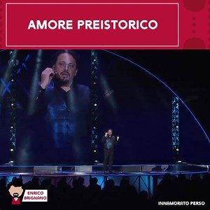 L'uomo, che andava in giro con la clava, così clavava quanno je pareva, quando vedeva la donna pelosa, se ne innamorava... #brignano | Enrico Brignano