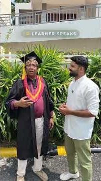 Lorance | IGNOU MSW Counselling Learner | IGNOU 39th Convocation 2026 #ignou #convocationceremony