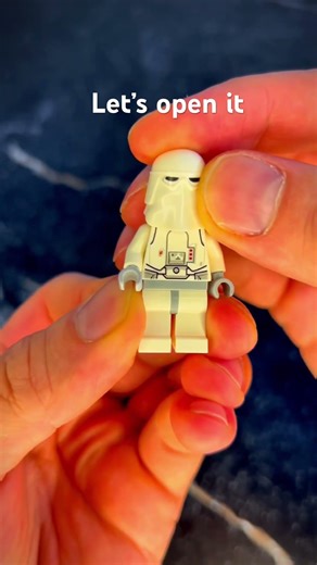 LEGO Snowtrooper Minifigure Speed Build #lego #starwars