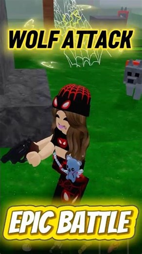 WOLF ATTACK in Roblox 😱🐺 | Epic Battle!