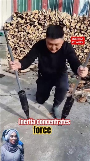 This Simple Inertia Tool Splits Wood Effortlessly
