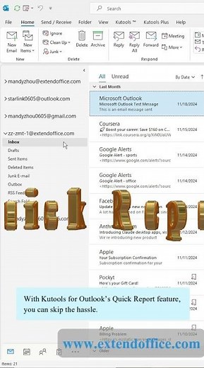 Export Emails or Tasks to Excel as an XML File from Outlook