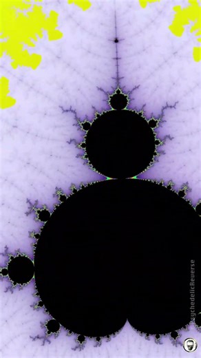 #trippyart #mandelbrot #Fractal Harmony: Techno Trance and Trippy Visuals @PsychedelicReverse