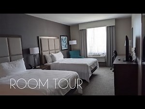 ROOM TOUR | Homewood Suites by Hilton Orlando at FLAMINGO CROSSINGS | 2 Queen Beds 1 Bedroom Suite |