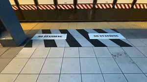 MTA tests platform decals to prevent attacks on conductors