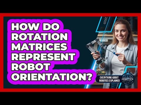 How Do Rotation Matrices Represent Robot Orientation?