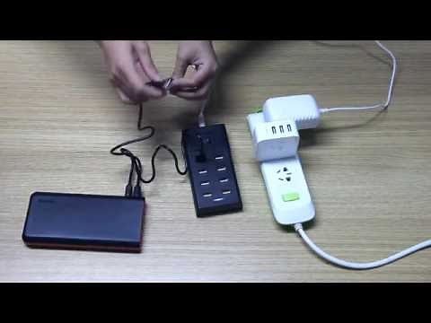 How to charge and use EasyAcc Monster 20000mAh Power Bank