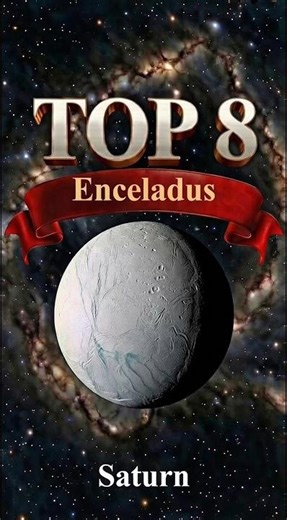 Enceladus - Saturn icy moon #cosmicexploration #spaceexploration #universe #stem #science #moons