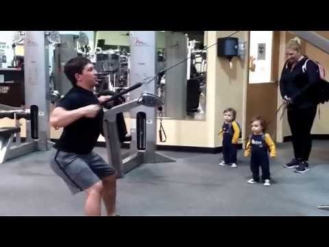 Cable High Row with Rope