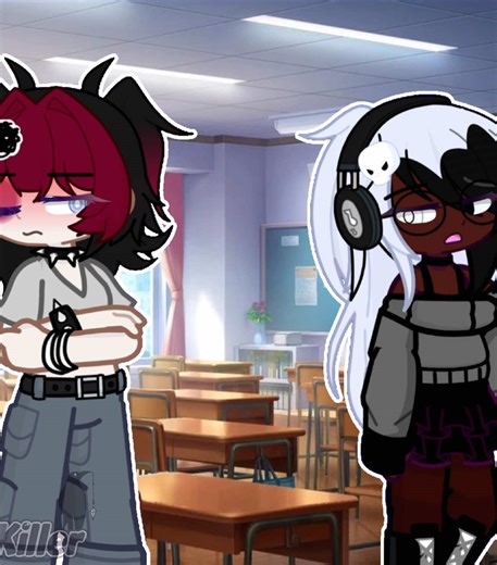 Introducing Laylay’s first high school rival, Elliot: a rocker girl who likes berating people she deems weird | She also has a crush on one of Laylay’s guy friends and she ain’t having it | #fyp #thatbxtchlaylay #laylayhasaura #sociopath #rival
