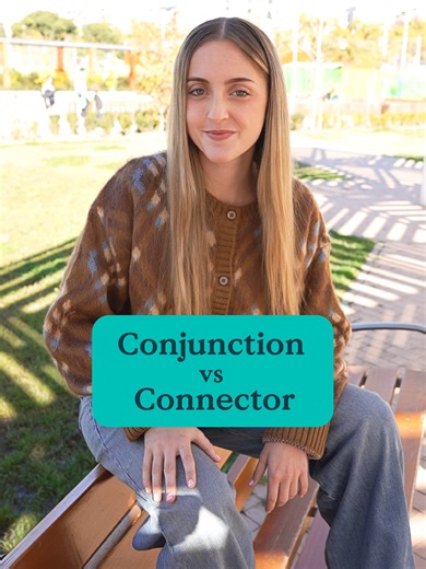 Conjunction vs Connector: Mejora tu Writing en Inglés