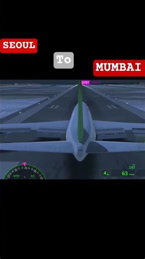 SEOUL TO MUMBAI FULL FLIGHT ✈️ AIRLINE COMMANDER #airlinecommander #msfs2020
