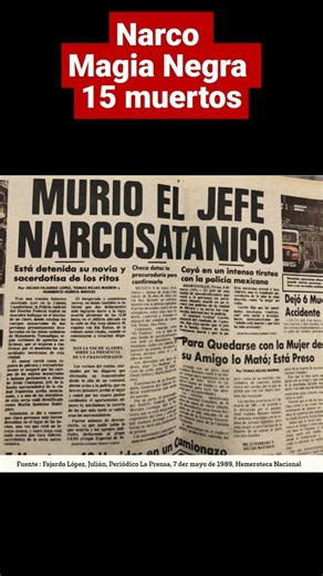 El Narco que usaba MAGIA NEGRA para ser invencible...