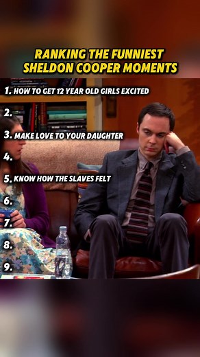 Sheldon Cooper's Funniest Moments from The Big Bang Theory