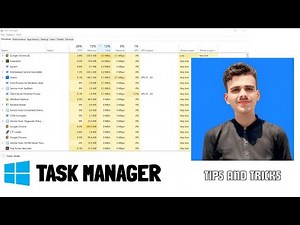 Task Manager Full Guide for Beginners | Use of Windows Task manager
