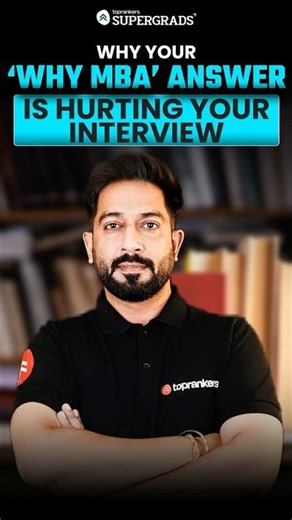 Why Most Candidates Fail the “Why MBA?” Interview Question 🚨 | Career Logic Explained