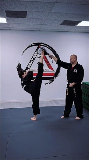 A sneak peek of a new challenge we are working on. 🤫 #nextgenhapkido #martialartskick #hapkido