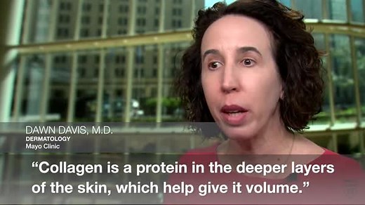 Scroll through social media, and you're bound to see ads and videos promoting the benefits of collagen. Many people take collagen supplements, hoping to capture the fountain of youth.⁠ ⁠ Dr. Dawn Davis, a Mayo Clinic dermatologist, answers the question — can these products really reverse the aging process?⁠ ⁠ Learn more: https://mayocl.in/43koPw2 | Mayo Clinic