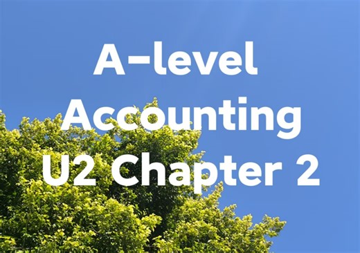 A-level会计学 accounting U2 2 capital structure of limited companies