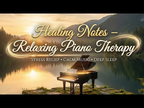 Healing Notes – Relaxing Piano Therapy | Deep Sleep, Stress Relief & Meditation Music