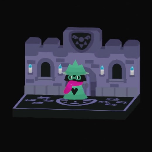 Ralsei from Deltarune Created in Blender
