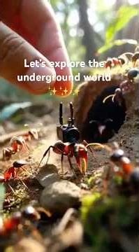 30 Seconds Inside an Ant Colony — POV